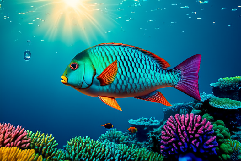 The Colorful World of Parrot Fish: Nature’s Underwater Artists