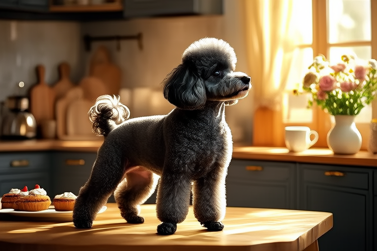 The Curly-Coated Connoisseur’s Dream: A Day in the Life of a Poodle