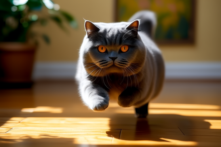 The Graceful Giants: Unveiling the British Shorthair Silver’s Hidden Talents