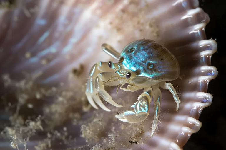The Hidden World of Pea Crabs: Coexisting with Mollusks