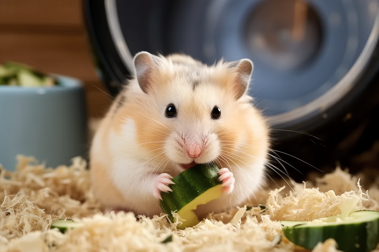 A Day in the Life of a Happy and Healthy Golden Hamster