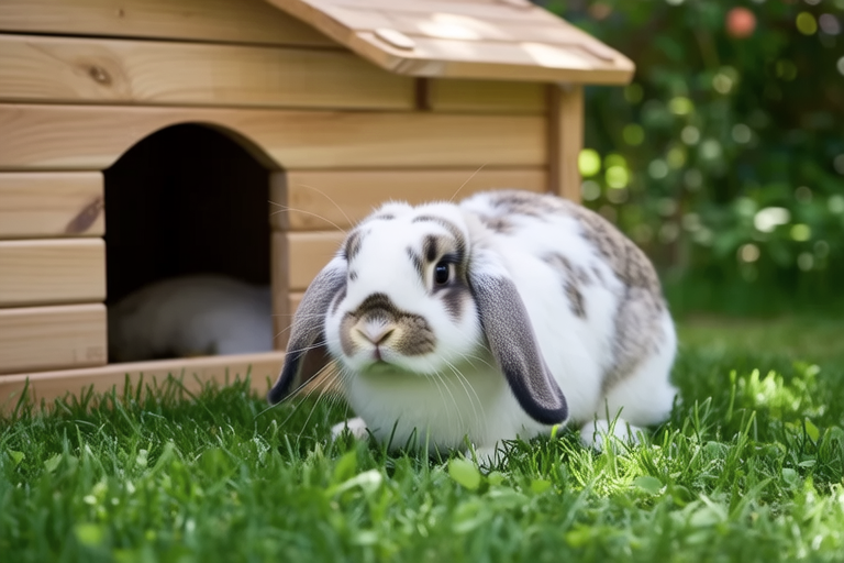From Hopping to Napping: A Day in the Life of a Lop Rabbit