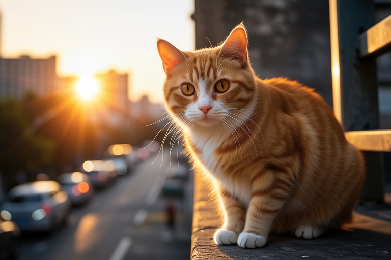 From Stray to Star: How One Orange Cat Became an Online Sensation