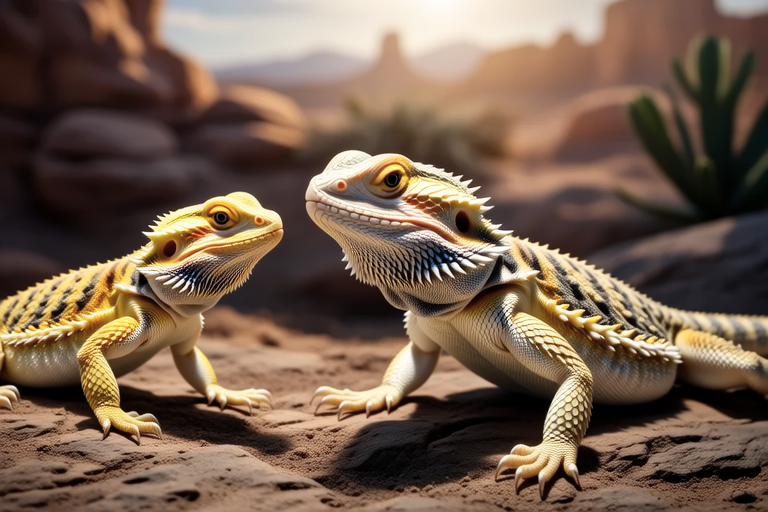 From Tiny Hatchling to Majestic Adult: Bearded Dragon Growth Journey