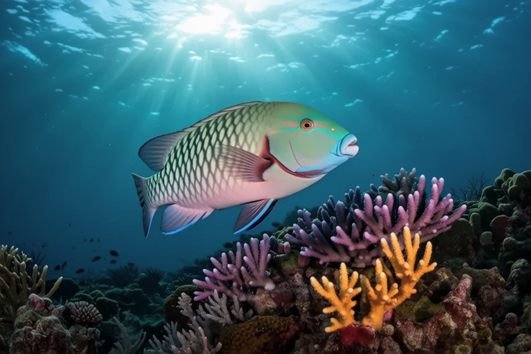 Parrot Fish: The Vibrant Underwater Colorists of Coral Reefs