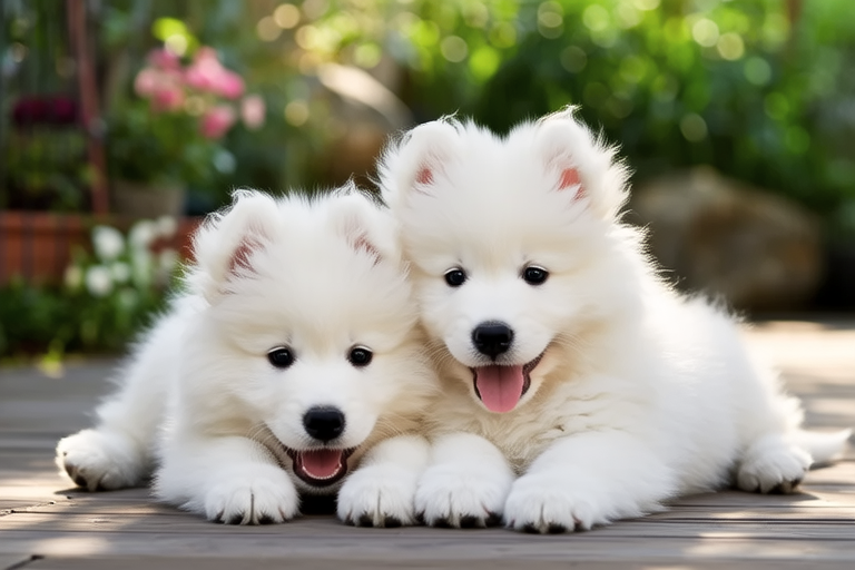 Samoyed Puppies: A Journey into Unconditional Love and Laughter