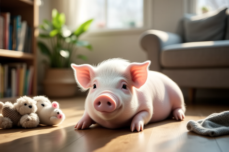 Adorable Mini Pigs and the Urban Homes They Love