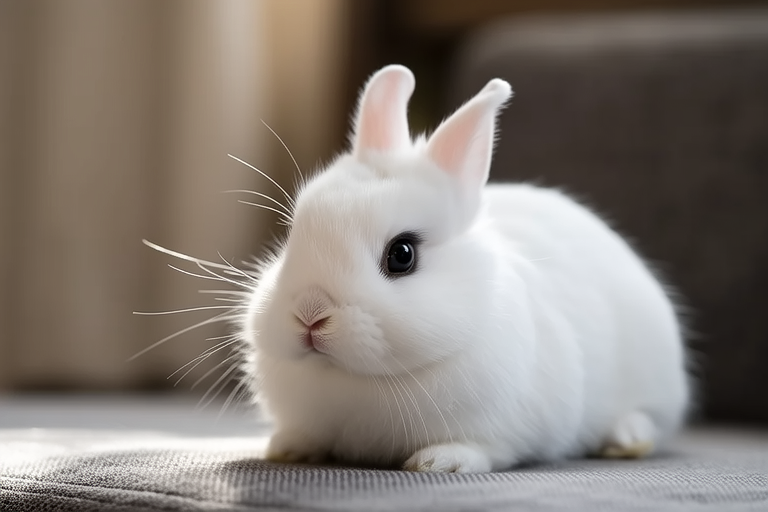 Meet the Hotot Rabbit: The Adorably Unique White Wonder